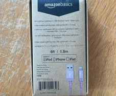 Apple Lightning braided cable 1.8m amazon Rose Gold
