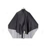 Professional Cape Barbers Gown Hair Cutting Apron - THE BARBER Design - Black Stripes Image 4