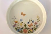 Aynsley Cottage Garden 10 inch Oven To Tableware Fluted Flan/Quiche Dish