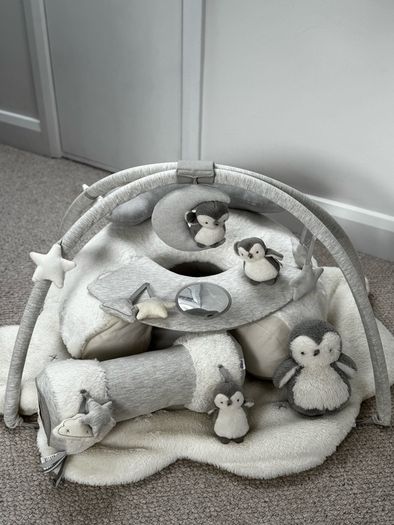 Wish Upon a Cloud Playmat Bundle with Tummy Time Roll, Sit & Play