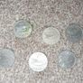 Old Irish 5p Coin Image 2
