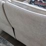 2 Seater Electric Recliner Sofa Cream Fabric 1 Year Old Excellent Condition Image 2