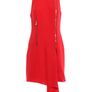Versus Versace Red Zip Up Dress Image 2