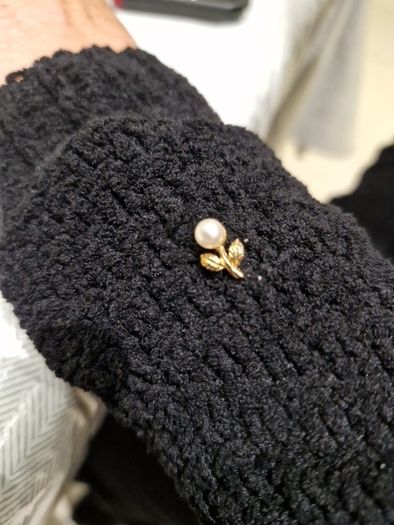9ct Gold pearl Earring