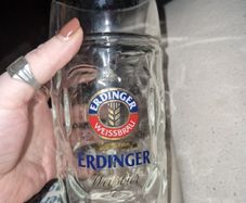 Erdinger Weissbrau Beer Glass