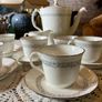 Minton "Silver Scroll " tea set Image 3