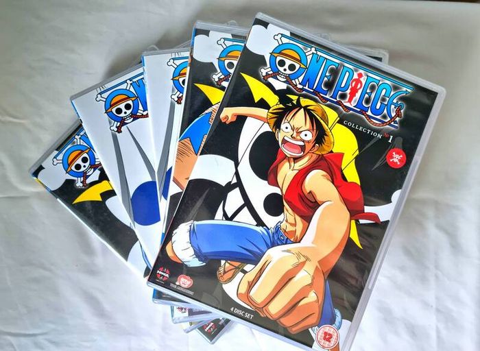 One Piece: Uncut Collection DVD Bundle (Collections 1, 6, 10, 11, 13)