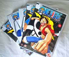 One Piece: Uncut Collection DVD Bundle (Collections 1, 6, 10, 11, 13)