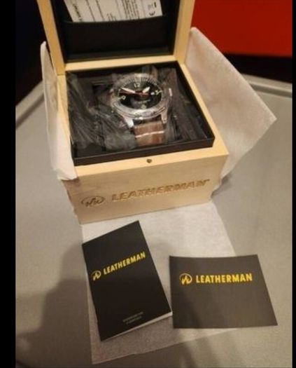 Leatherman Swiss Made Watch - 1 of only 300 ever made - Limited edition with a unique number. Victorinox Casio Tag Heuer Seiko BREITLING ETC