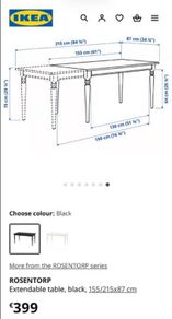ikea dining table