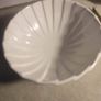 ONE White Flower Bowl FROM MEADOWS & BYRNE Earthenware Image 6