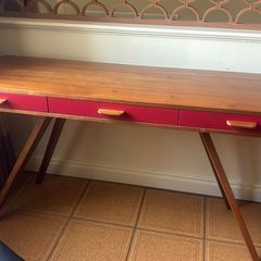 Designer Stewart Patrick Desk, Mid Century modern style