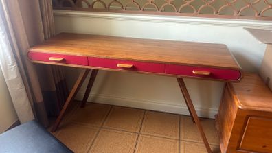 Designer Stewart Patrick Desk, Mid Century modern style
