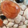Pair Sylvac Pebble Range Vases. c1950s.Hand-Painted. Image 6