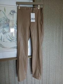 Zara faux leather trousers brand new with tags
