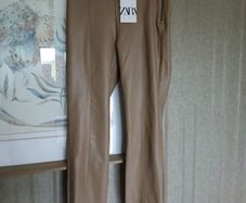 Zara faux leather trousers brand new with tags