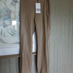 Zara faux leather trousers brand new with tags