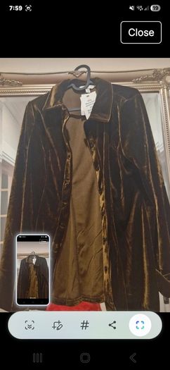 Stunning velvet blouse