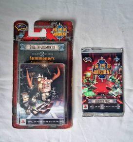 The Eye of Judgment: Biolith Godmaker Theme Deck + Booster Pack (PS3) Sealed