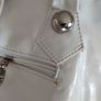 white big bag with studs Image 8