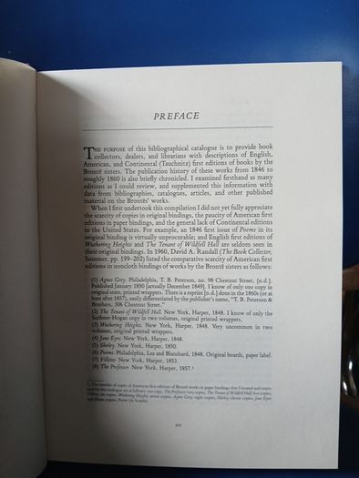 The Bronte Sisters: A Bibliographical Catalogue