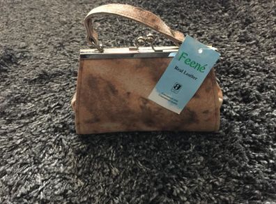 Brand New FENNE Real Leather Clutch