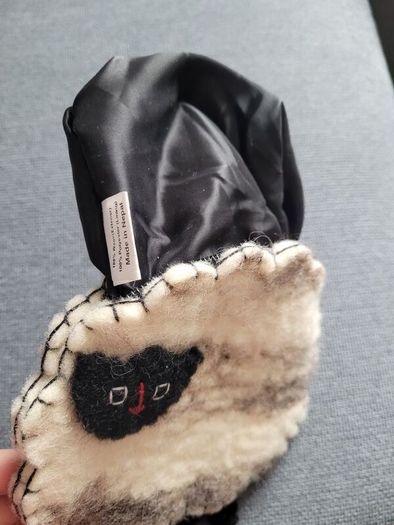 Nepal Handmade Sheep Coin Purse - 6"