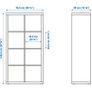 4x2 kallax matt white unit Image 2