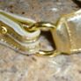 HANDBAG HAND BAG Brand Full Circle. Immaculate quality bag with gold panelling. Image 6