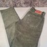 Levis 511 Cords Green Corduroy Pants Trousers Jeans White Tab Size W 28 L 32 Image 5