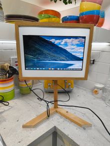 Framed with stand 15.5' Laptop screen