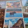 33 x USA And Canadian Mid Century Postcards Image 4