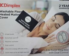 Super King Dimplex Fleece lined Elecric blanket