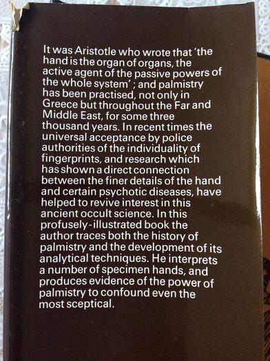 Palmistry.   Francis King.