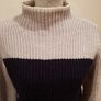 M&S colourblock jumper size s uk10 Image 2