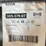 Ikea Kivik couch cover - grey Image 2