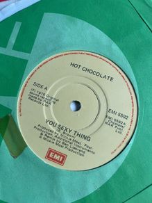 Hot Chocolate.  You sexy thing vinyl record