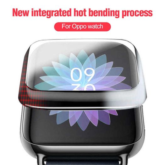 Curved Edge Soft Protective Film For OPPO Watch 2 46mm Smartwatch Full cover Screen Protector Not Glass