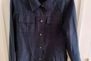 SAND Copenhagen cotton linen jacket size medium in very good condition with no issues RRP 175 euro see last three photos for exact measurements FREE STANDARD POSTAGE INCLUDED