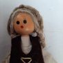 Vintage collectable Wooden Peg Doll Image 2