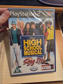 Brand New Sealed High School Musical Sing It PS2