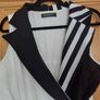 Rinascimento Black and white wrap dress (free postage) Image 5