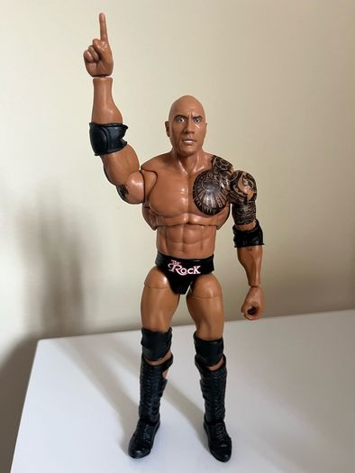 The Rock Ultimate Edition WWE wrestling figure