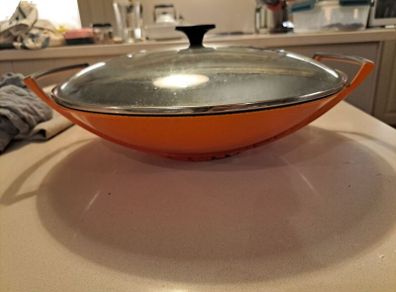 le creuset wok