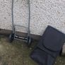 New 2 x  wheel folding shopping trolley, handy for shopping for elderly people or around carbootsale, many uses etc,unwanted gift,,buyer collects, ps bag come off to wash.. Image 5