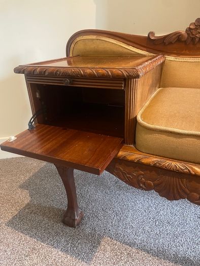 Vintage side table / telephone table
