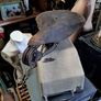 Antique Leather Bicycle Seat Image 4