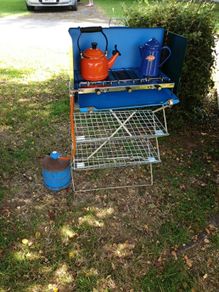 Camping Kitchen Rack