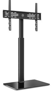 TV Stand for 32 to 60 inch Universal Swivel TV Floor Stand Height Adjustable Cable Management Easy Assembly Black (FREE POSTAGE)