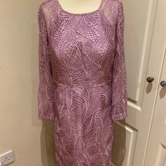 John Charles London lined occasion dress size 14